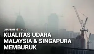 Kabut Asap Semakin Tebal di Malaysia, Kualitas Udara Terus Memburuk