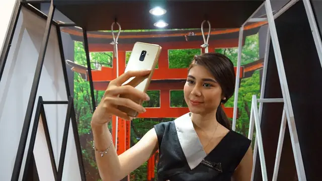 Samsung Galaxy A8. Liputan6.com/Agustin Setyo W