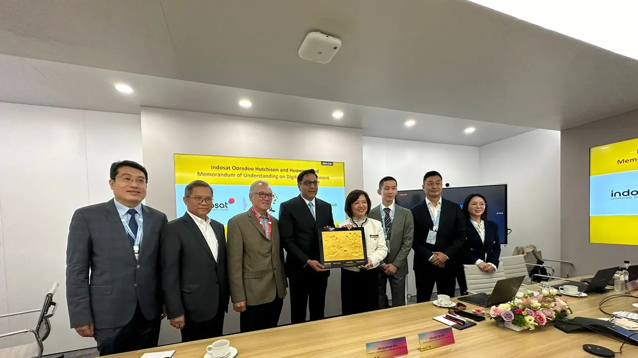 Indosat Ooredoo Hutchison atau Indosat dan Huawei