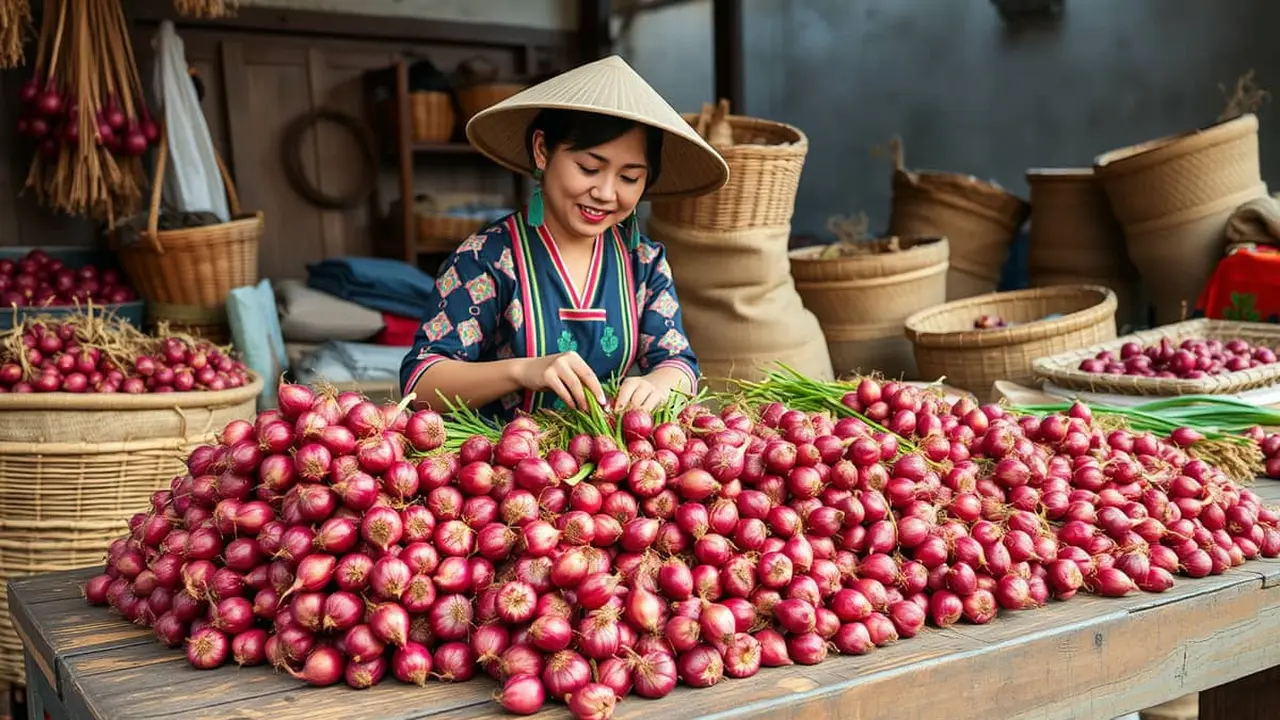 tips menyimpan bawang merah