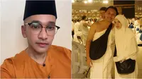Artis yang ke Tanah Suci usai mualaf. (sumber: Instagram/ruben_onsu/rizkyfbian)