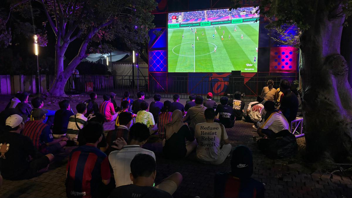 Serunya Nobar Barcelona Vs Girona di Vidio Sports Festival, Fans Antusias hingga Puji Fasilitas