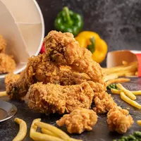 Ilustrasi ayam goreng/copyright freepik.com/jcomp