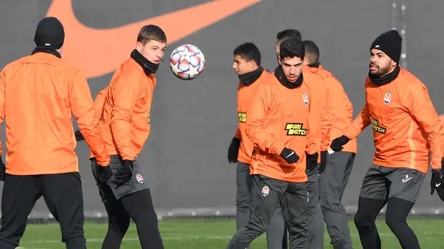 FOTO: Shakhtar Donetsk Siap Tampil Ngotot Hadapi Real Madrid di Liga Champions