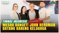 Datang Bersama Keluarga, John Herdman Resmi Diperkenalkan Sebagai Pelatih Timnas Indonesia