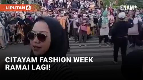 VIDEO: Tanpa Bonge Cs, Lokasi Citayam Fashion Week Ramai Lagi!