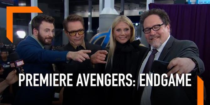VIDEO: Gaya Glamor Pemain Avengers Endgame di Red Carpet Gala Premier