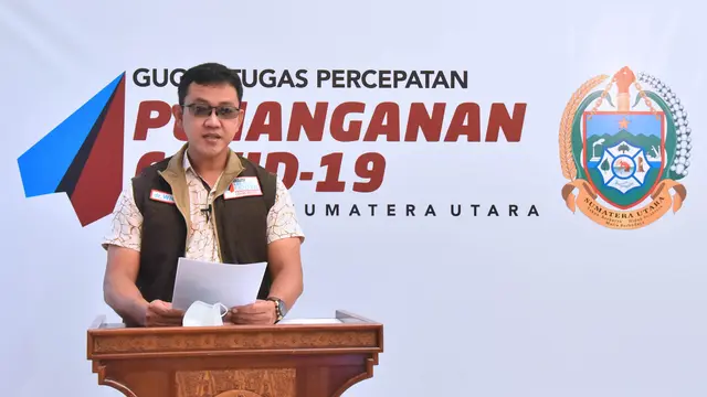 Jubir Gugus Tugas Percepatan Penanganan COVID-19 Provinsi Sumut, Whiko Irwan