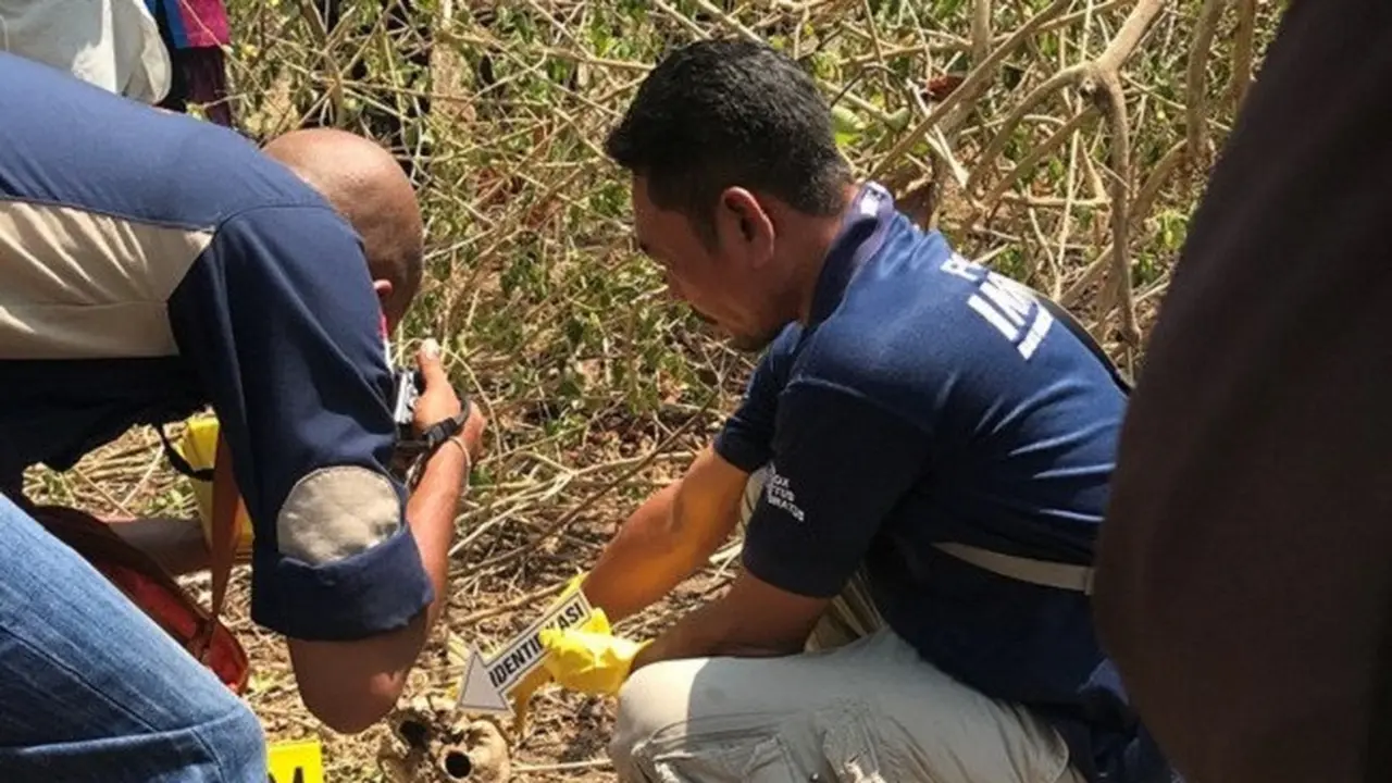 Tengkorak di Hutan Cekik