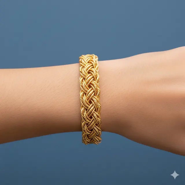 Model Gelang Emas 18 Karat 5 Gram untuk Simpanan. gemini
