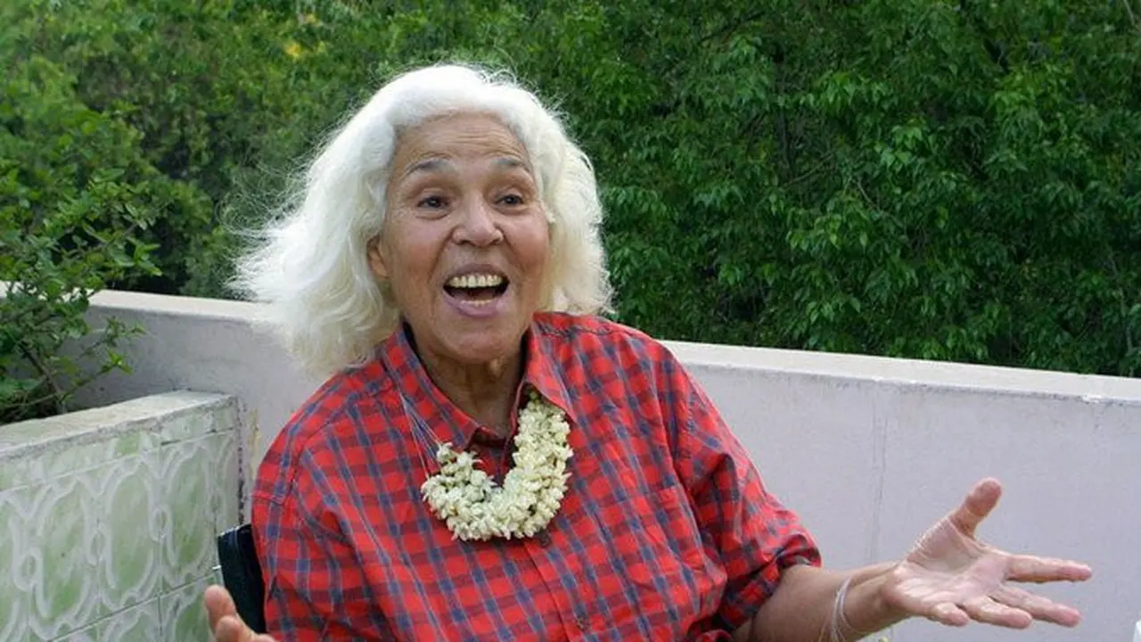 Penulis feminis asal Mesir, Nawal El Saadawi (AFP).