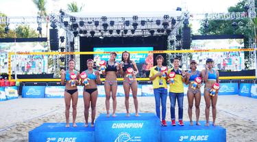 Angin Bantu Tim Voli Pantai Putri Indonesia Rebut Asian