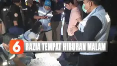 Razia dilakukan guna untuk mengantisipasi peredaran narkoba jelang perayaan tahun baru.