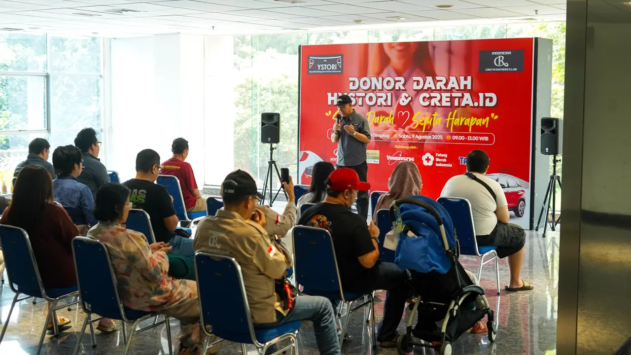 Peduli Kemanusian, Komunitas Pengguna Mobil Hyundai Ini Gelar Donor Darah (ist)