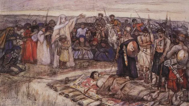 Olga dari Kiev merencanakan balas dendam pada calon suaminya sendiri.