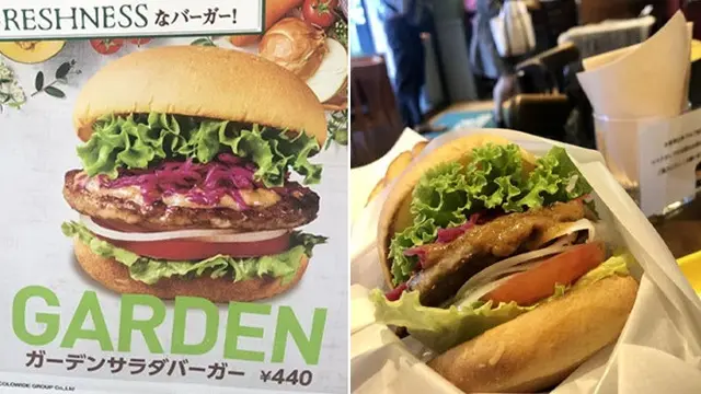 7 Potret Makanan di Buku Menu Vs Realita Ini Sesuai Ekspektasi, Tak Bikin Kecewa