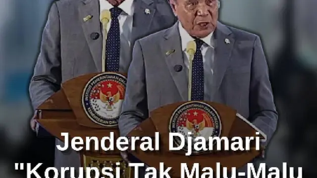 Menko Djamari, Potret Korupsi di RI: Tanpa Malu-Malu, Sama-Sama Tahu!