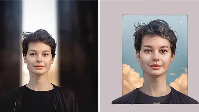 7 Foto Asli Ini Diubah Jadi Karya Ilustrasi, Bikin Kagum