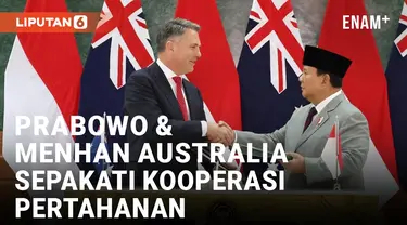 Prabowo dan Menhan Australia Menandatangani Perjanjian Kerja Sama di Magelang