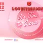 Lovestreaming Vol. 2 akan dihelat pada 12 Februari 2022.