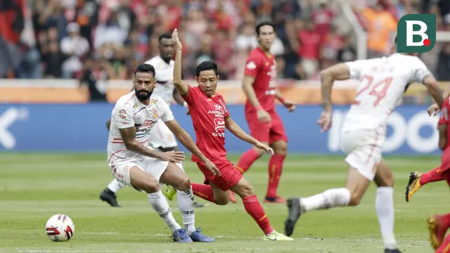 Shopee Liga 1 : Persija Jakarta Vs Borneo FC