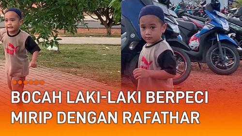 VIDEO: Mirip Rafathar, Bocah Laki-Laki Berpeci Bikin Heboh Netizen