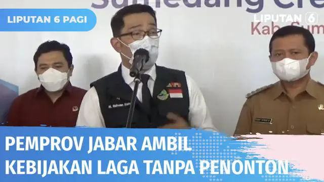 VIDEO: Pertandingan Persib vs Bhayangkara FC Digelar di Stadion Jalak Harupat Tanpa Penonton