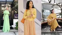 Inspirasi Berbusana Lebaran Ala Artis