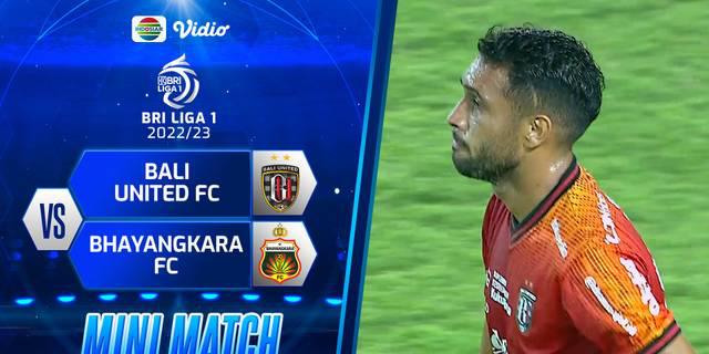 VIDEO: Highlights Tiga Gol Bali United ke Gawang Bhayangkara FC di BRI Liga 1