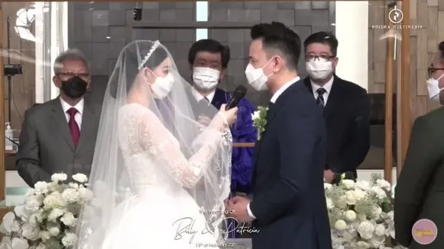 6 Momen Pernikahan Billy Davidson dan Patricia Devina, Penuh Kebahagiaan