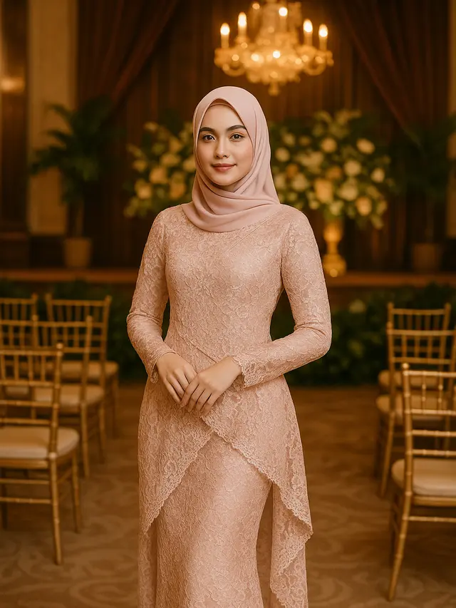 Rekomendasi Brokat Soft Pink Kekinian