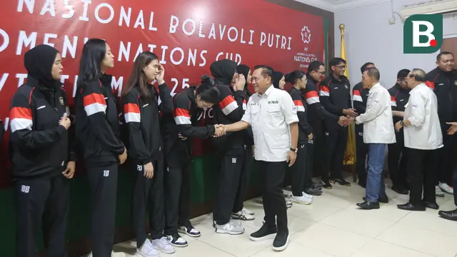 Foto: Suasana Hangat Pelepasan Timnas Voli Putri Indonesia untuk Berlaga di AVC Nations Cup 2025