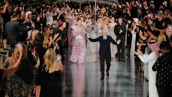 Dubai Fashion Show Giorgio Armani