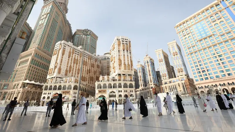 6 Foto Ibadah Haji 2021 di Masa Pandemi Covid-19, Ketat Terapkan Protokol Kesehatan