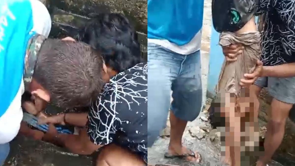 Detik-detik Bocah di Bandar Lampung Tewas Tersangkut Gorong-gorong Saat Main Hujan