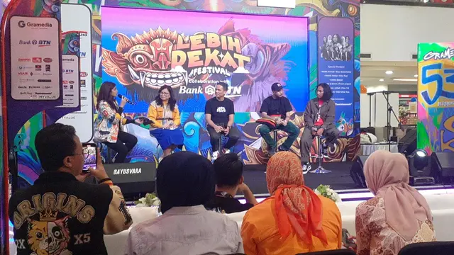 Lebih Dekat Festival di Gramedia Matraman Jakarta, Kamis (2/2/2023).