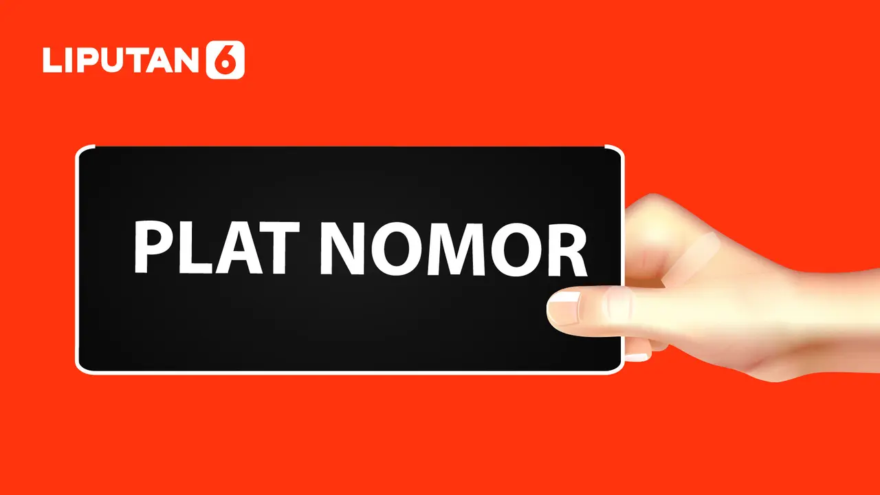 Ilustrasi Plat Nomor