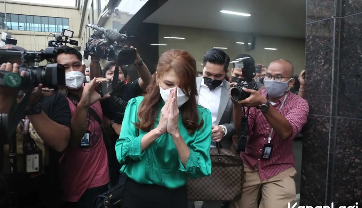 Tamara Bleszynski di Mabes Polri (Bayu Herdianto/KapanLagi.com)