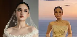 Intip tampilan anggun Syifa Hadju di resepsi kedua di Bali (@astecat @hiantjen)