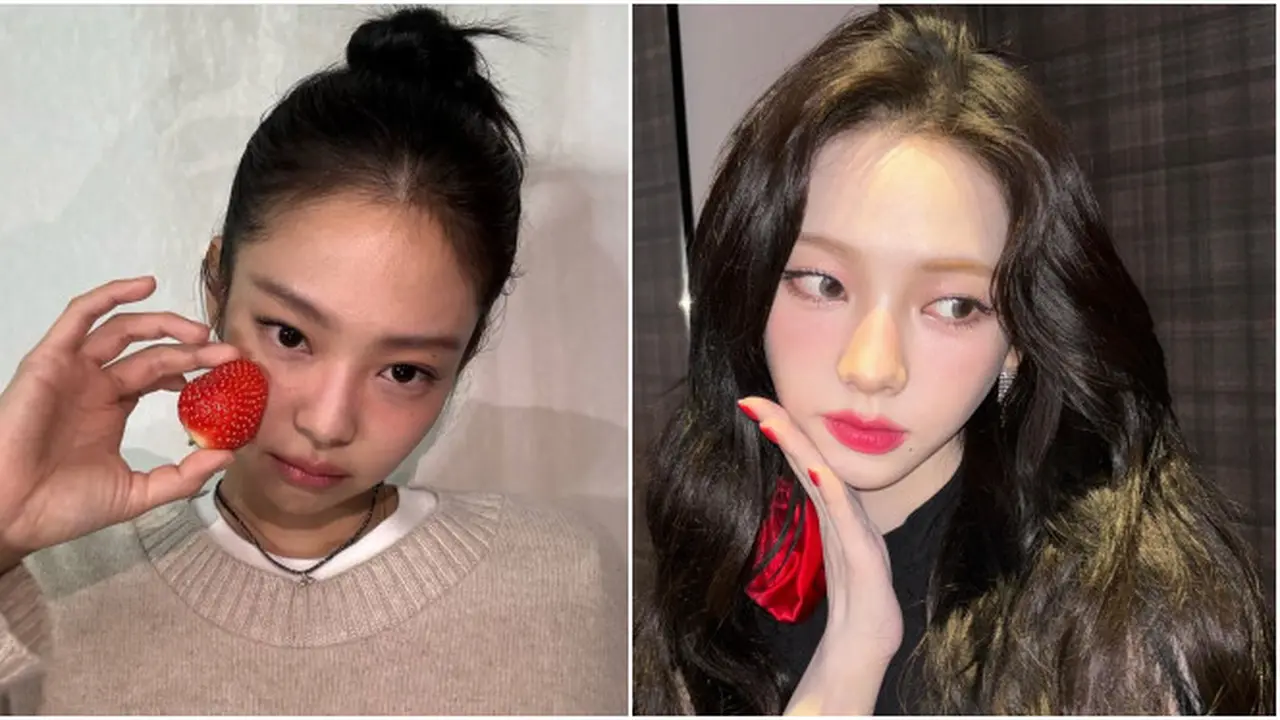 Jennie BLACKPINK dan Karina aespa