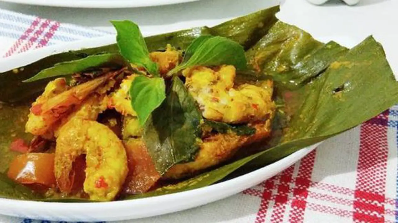 Pepes udang./Copyright cookpad.com/Novita Mojito
