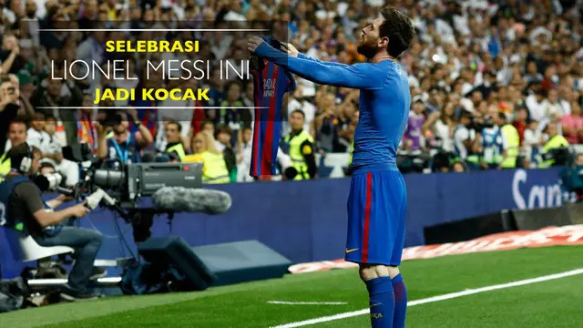 Beragam Meme Selebrasi Gol Messi di El Clasico
