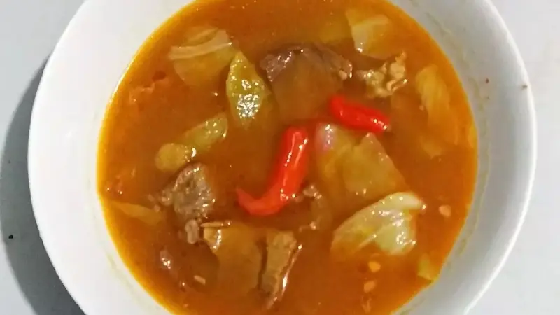 Resep tongseng kambing tanpa santan. (dok. Cookpad @nenksari)