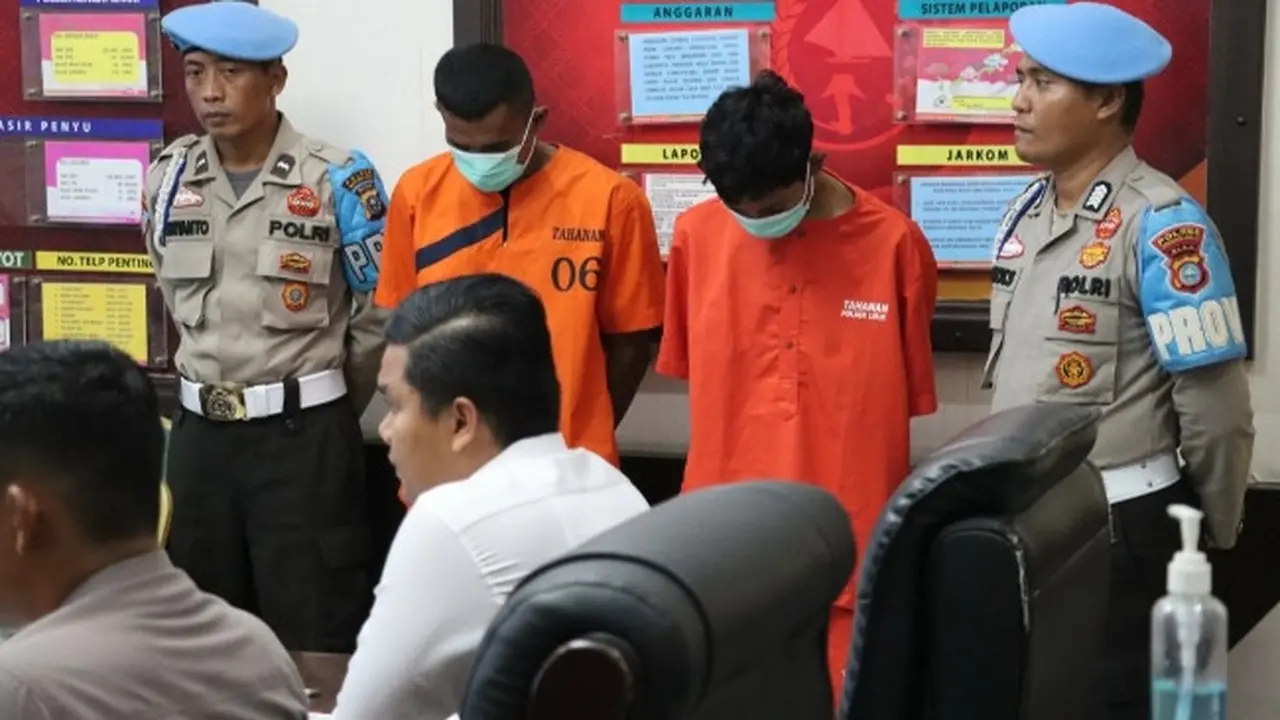 Tersangka pembunuhan pacar di Indragiri Hilir karena sakit hati dengan kekasihnya.