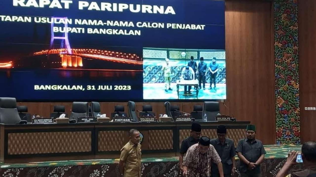 DPRD Bangkalan mengajukan 3 nama calon Pj Bupati. (Istimewa)