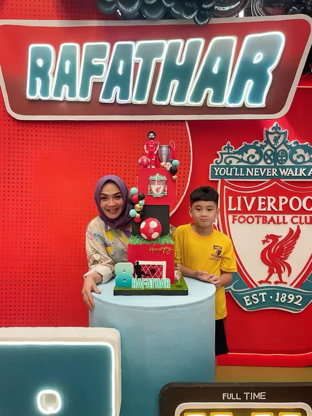 8 Momen Perayaan Ulang Tahun Rafathar Malik Ahmad, Digelar di Garasi Rumah