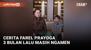 Erick Thohir Beri Beasiswa Untuk Farel Prayoga