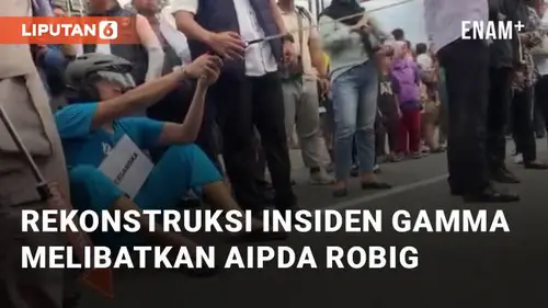 VIDEO: Detik-detik Rekonstruksi Insiden Penembakan Gamma Melibatkan Aipda Robig