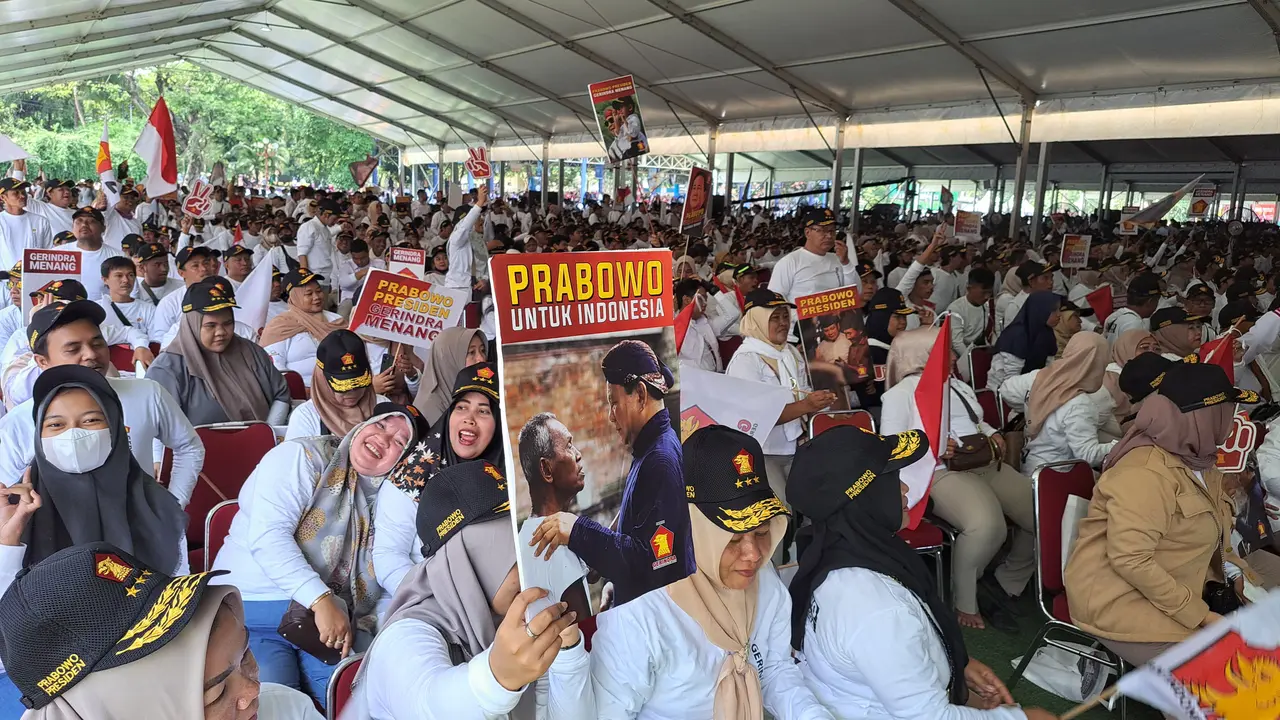 Lakukan Konsolidasi, Hampir 10 Ribu Kader Gerindra Berkumpul di Kota Tangerang