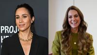 Adu Gaya Formal Meghan Markle vs Kate Middleton, Muncul pada Hari yang Sama